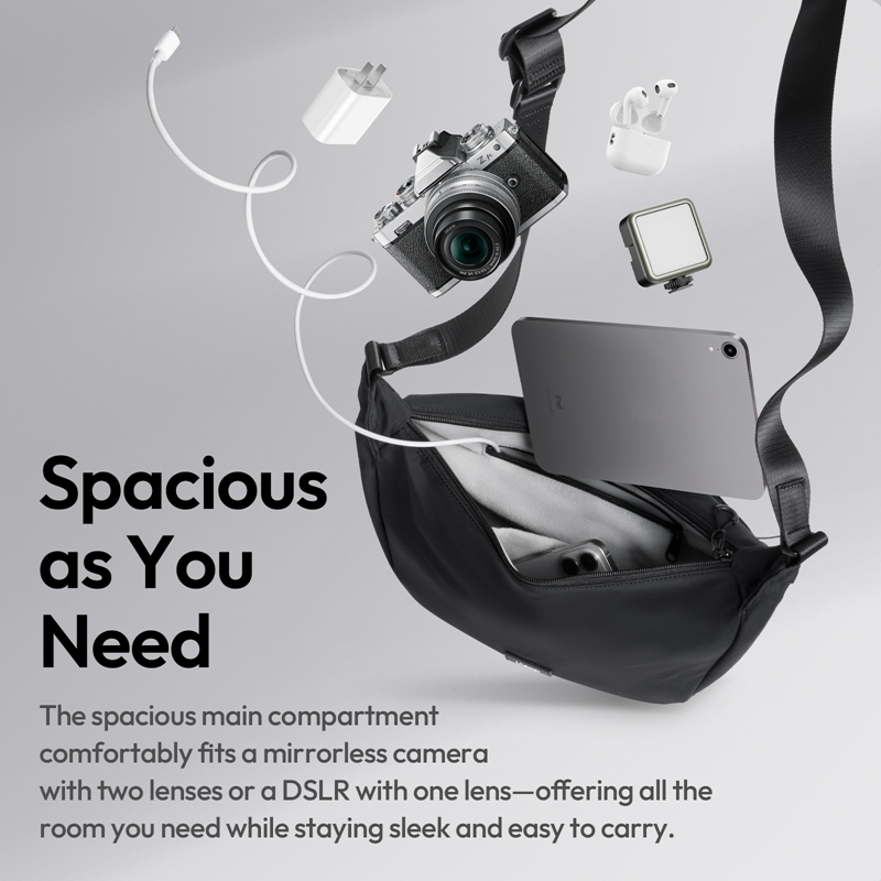 Ulanzi HMN1 Lunar Sling Bag Wh - Camera Bag Travel recension och pris
