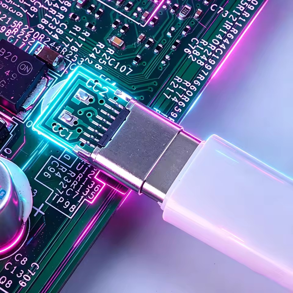 USB 3.1 Type C Connector 5/6 P - Travel Plug Type C recension och pris