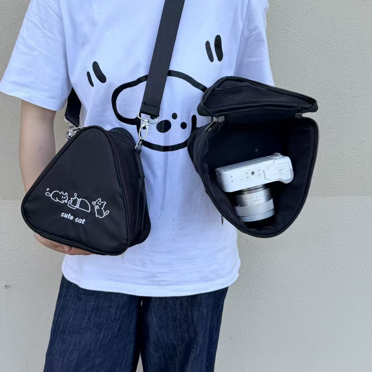 Cute Cartoon High-Appearance T - Camera Bag Travel recension och pris