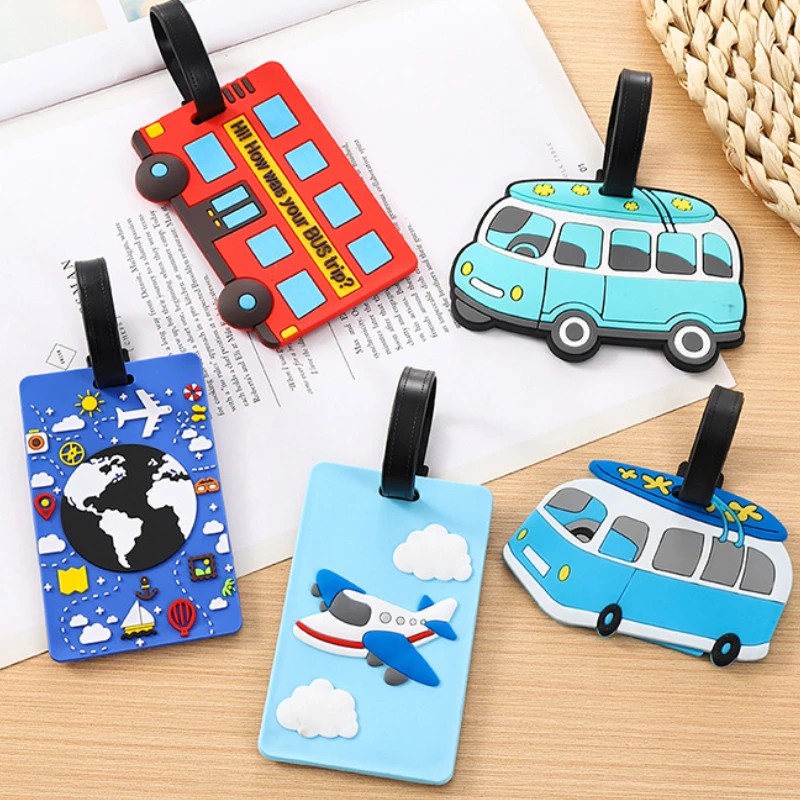 Cute Cartoon Cars PVC Silicone - Travel Accessories Pack recension och pris