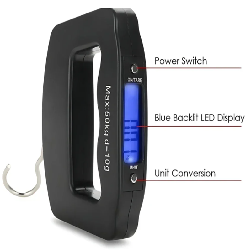 50kg/10g Travel Luggage Scale  - Travel Accessories Electronics recension och pris