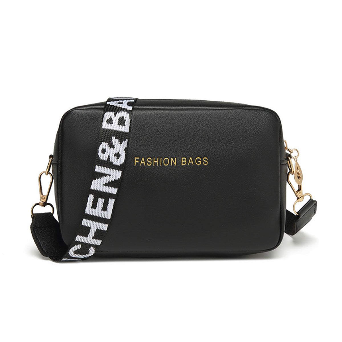 Women Black PU Leather Camera  - Camera Bag Travel recension och pris