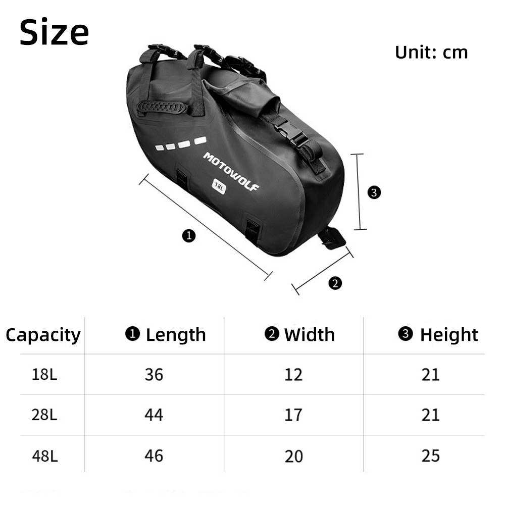 Waterproof Motorcycle Saddle B - Travel Accessories B&M recension och pris
