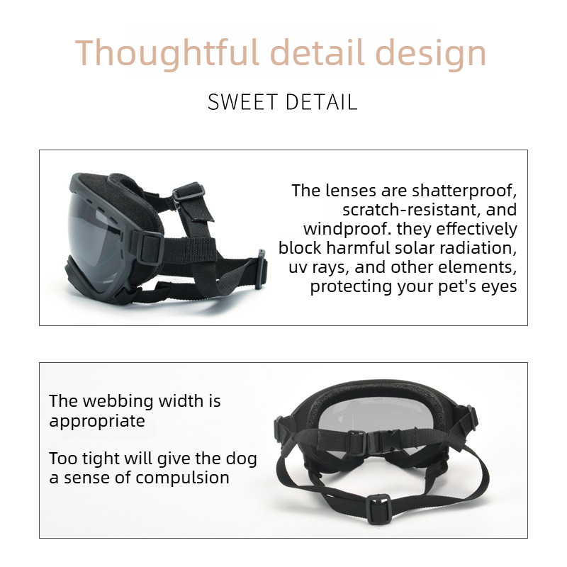 Pet Goggles Wind Sand UV Prote - Travel Accessories Ideas recension och pris
