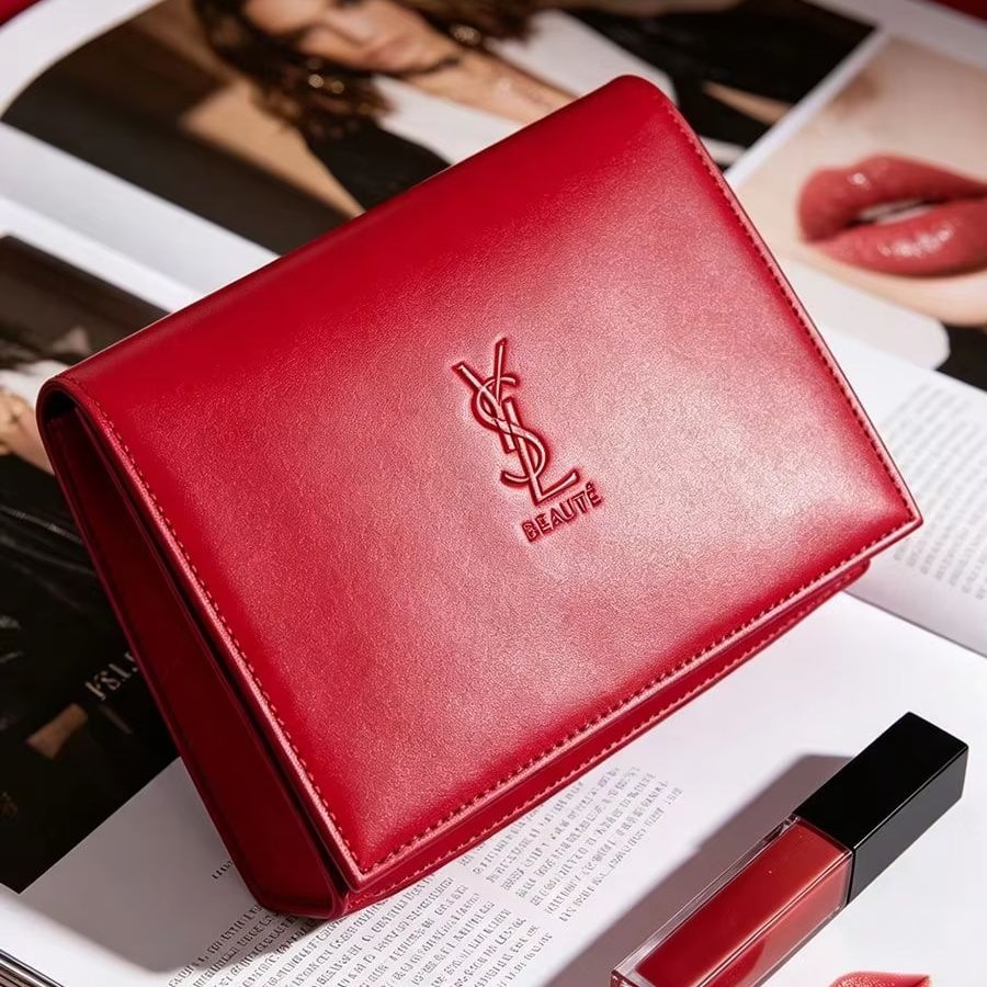 YSL’s Bag Elegant Red Quilted  - Travel Packing Accessories recension och pris