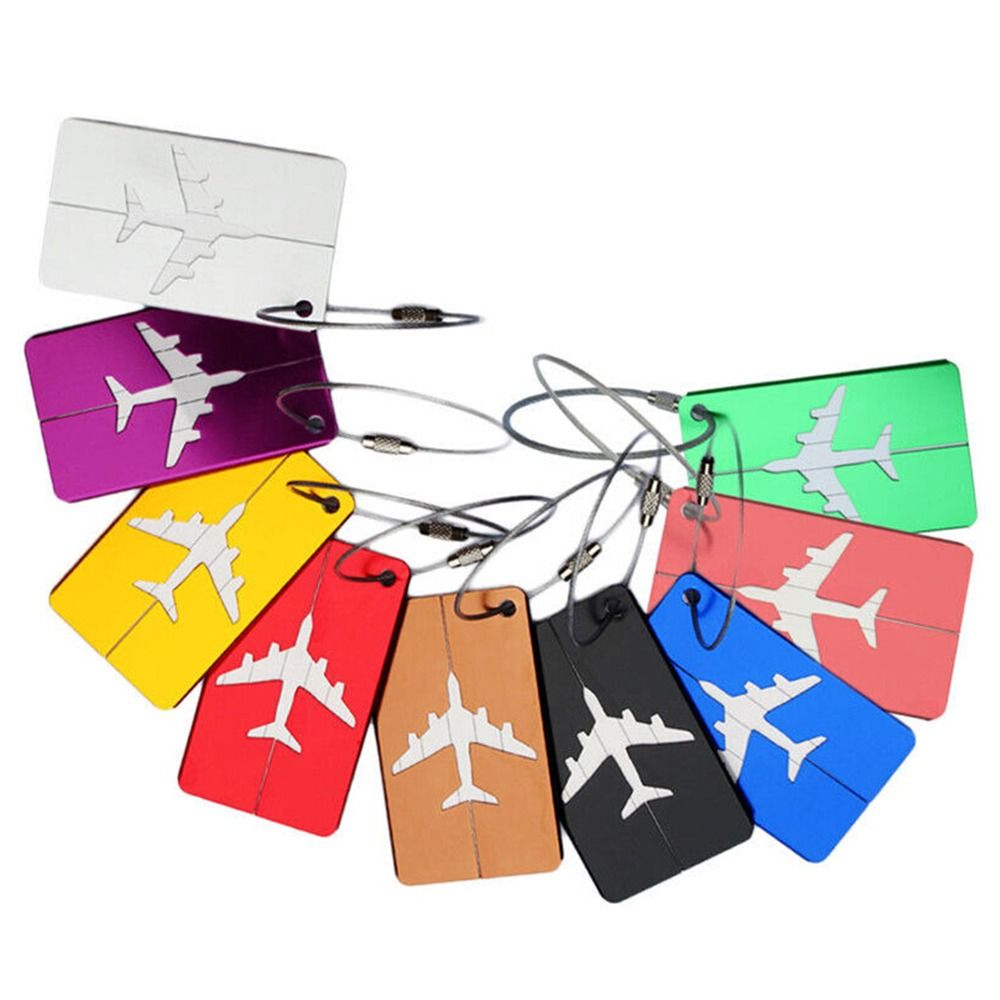 Aluminium Travel Luggage Tags  - Travel Accessories Plane recension och pris