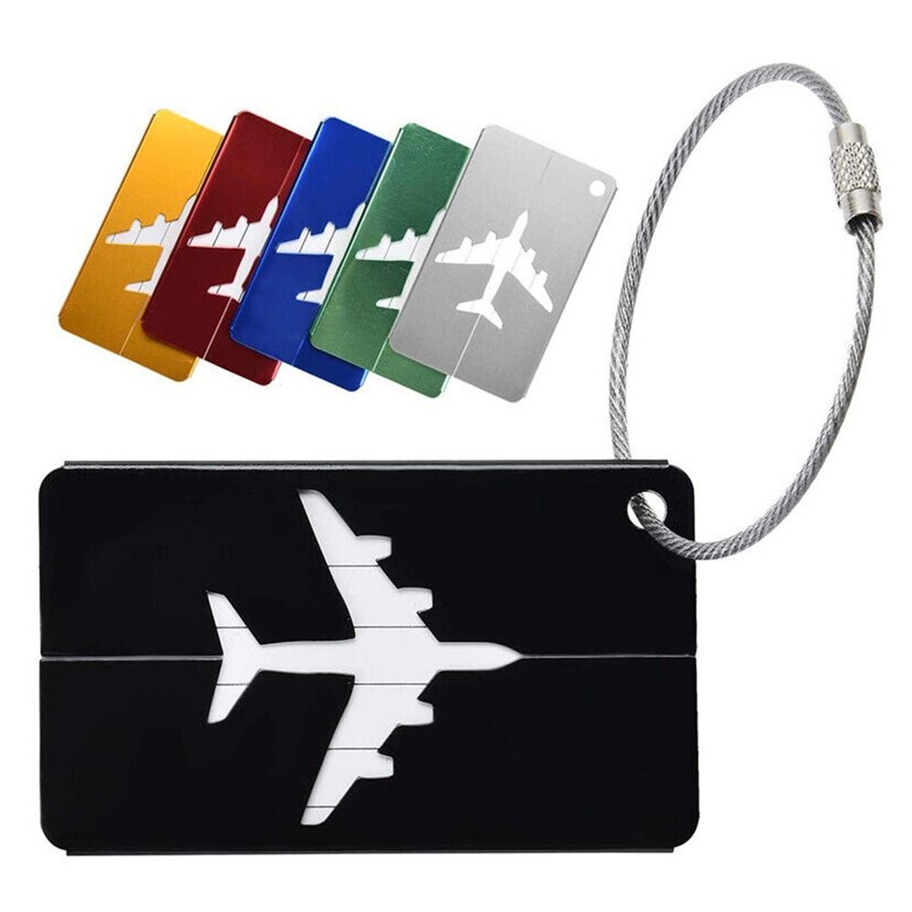Aluminium Travel Luggage Tags  - Travel Accessories Plane recension och pris