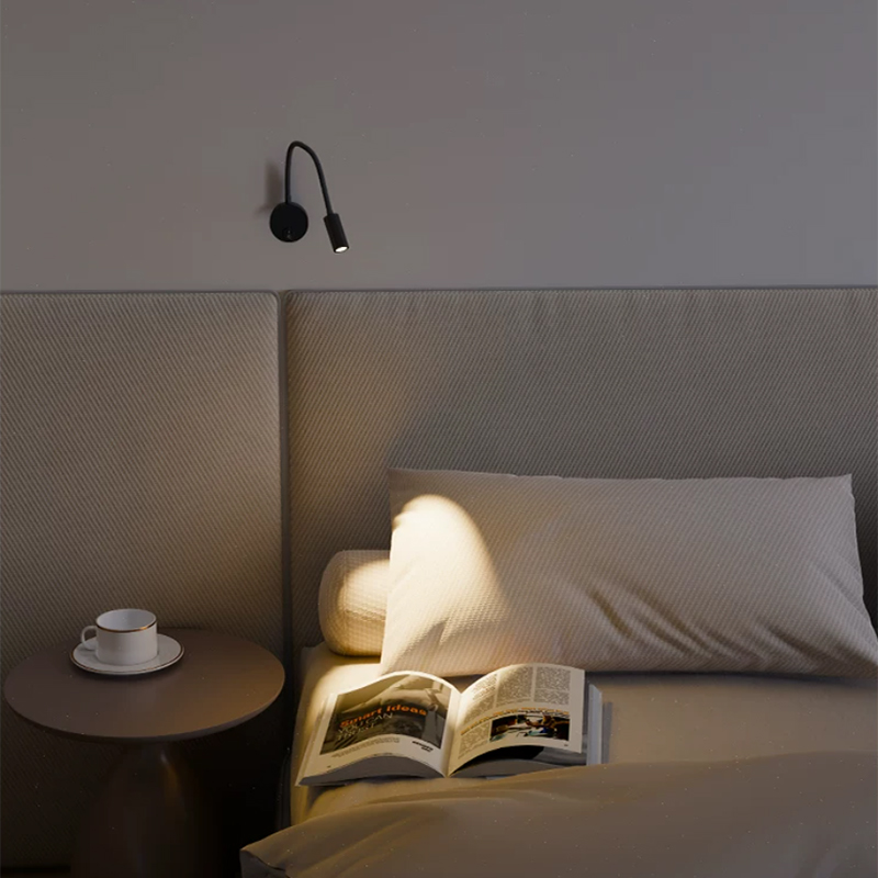 Gooseneck Reading Wall Lamp LE - Book Light Flexible recension och pris