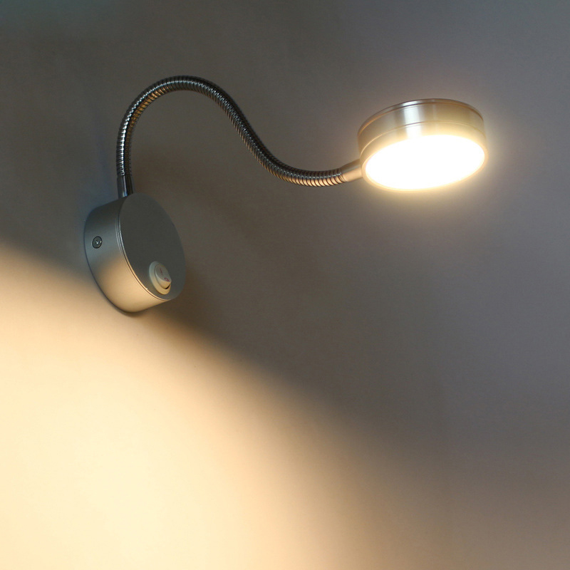 Gooseneck Reading Wall Lamp LE - Book Light Flexible recension och pris