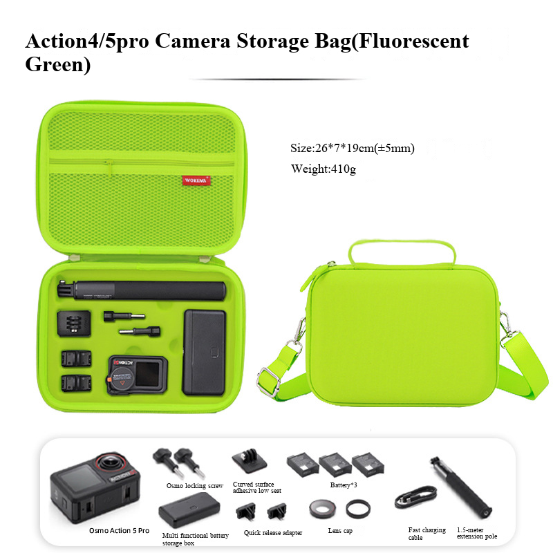 For DJI Osmo Action 3/4/5 pro  - Camera Bag Travel recension och pris