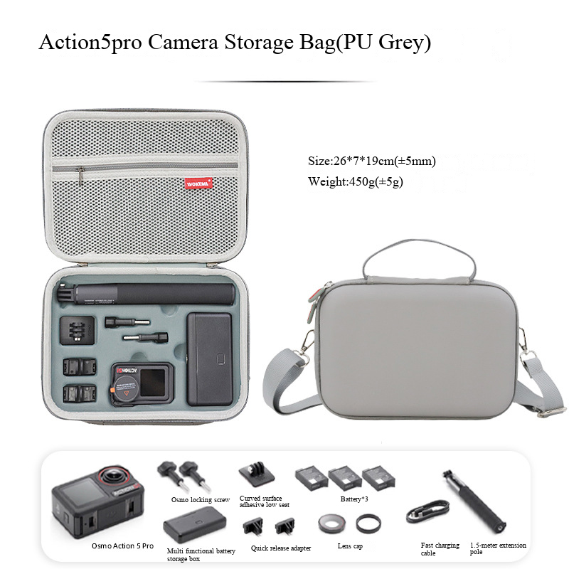For DJI Osmo Action 3/4/5 pro  - Camera Bag Travel recension och pris