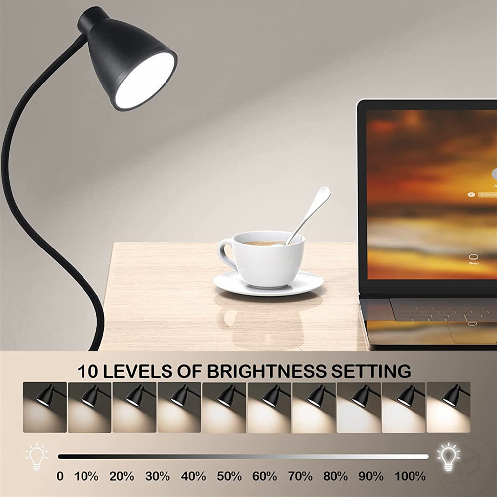 LED Desk Lamp Reading Light 3  - Book Light Flexible recension och pris