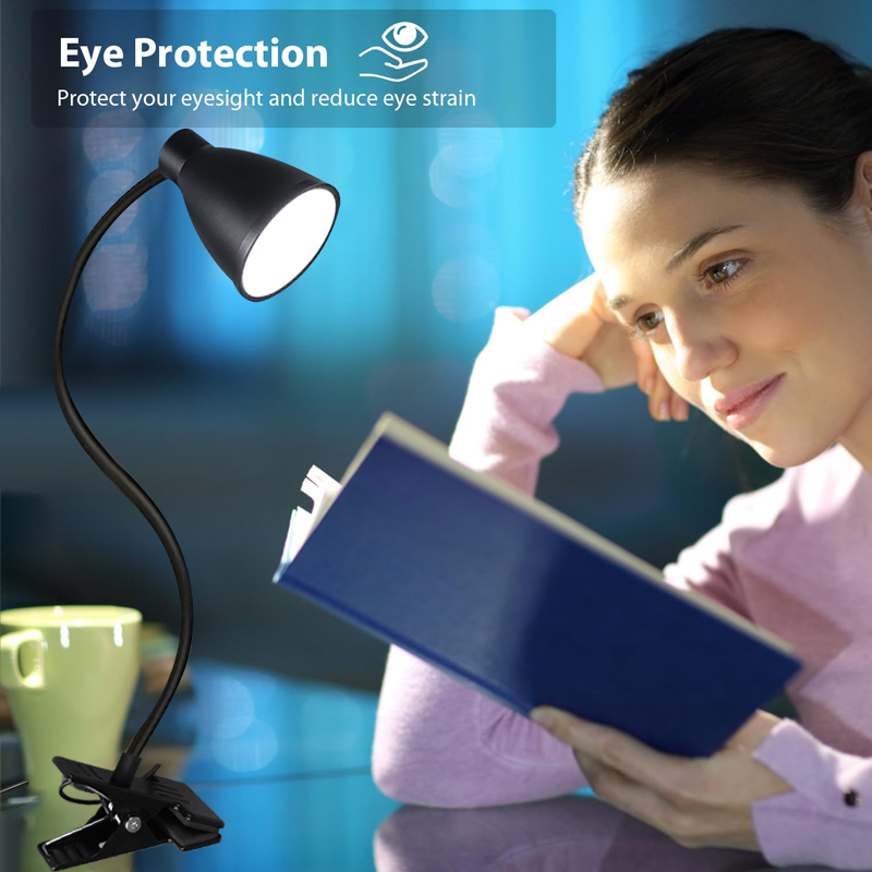 LED Desk Lamp Reading Light 3  - Book Light Flexible recension och pris