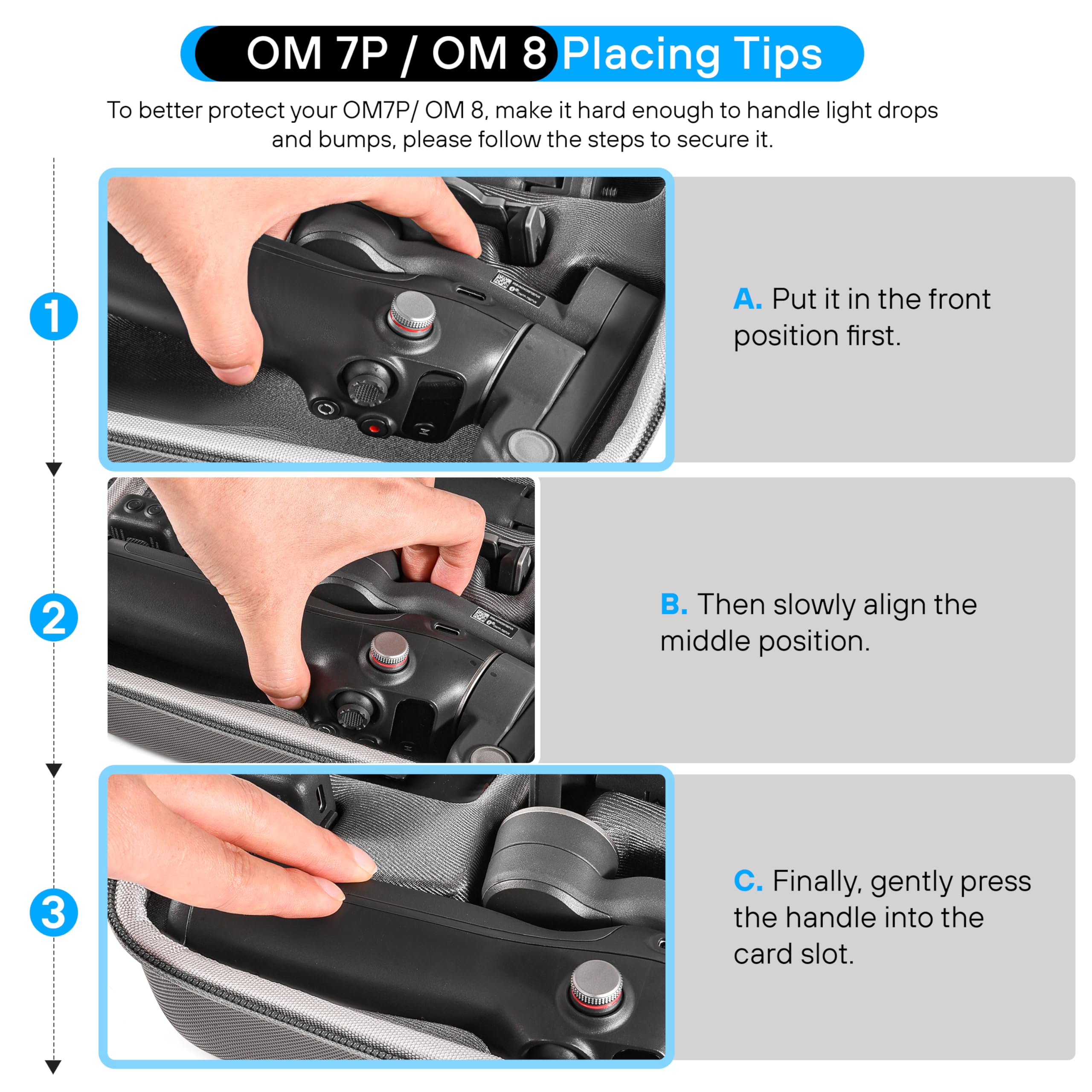 Storage Bag for DJI Osmo Mobil - Camera Bag Travel recension och pris