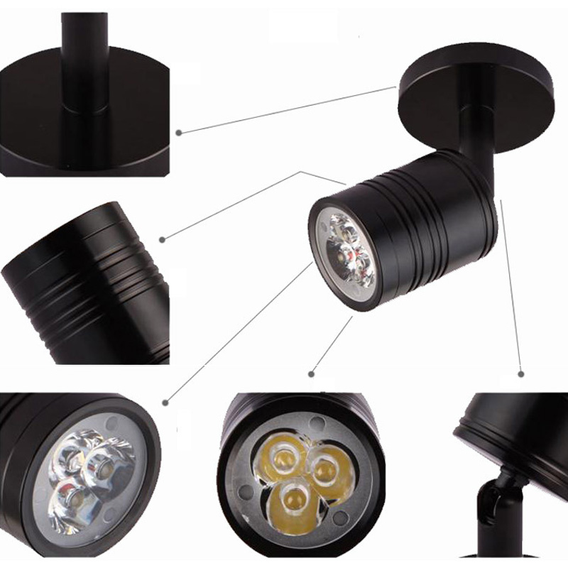 1W 3W 5W LED Wall Lamp Flexibl - Book Light Flexible recension och pris