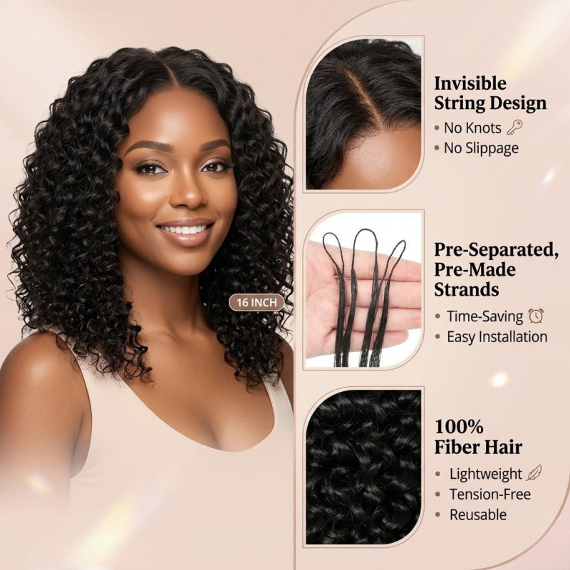 Water Wave Synthetic Feather C - Travel Accessories Pack recension och pris