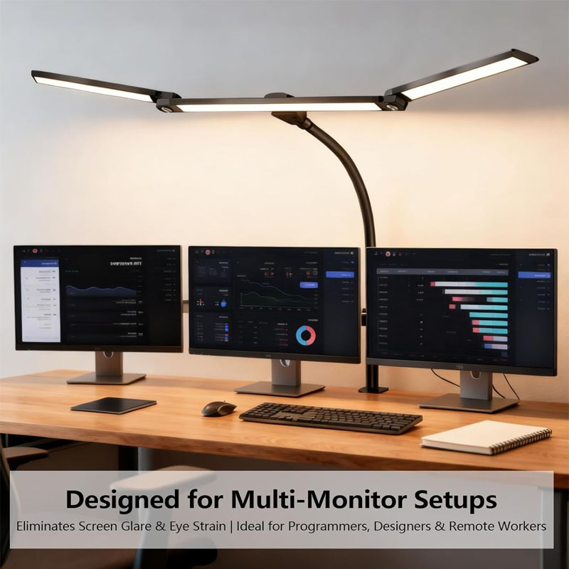LED Desk Lamp Eye-Caring Desk  - Book Light Flexible recension och pris