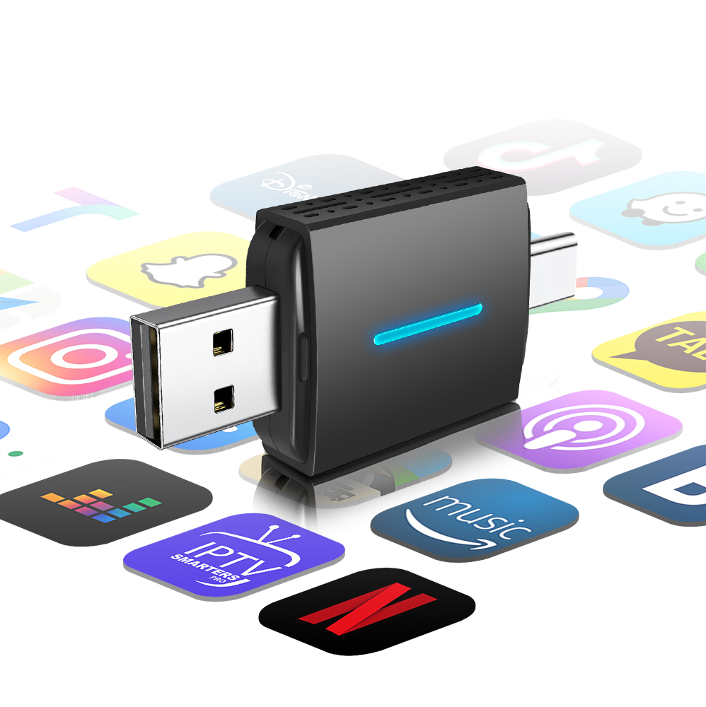 Android Auto Wireless Carplay  - Travel Plug Type C recension och pris